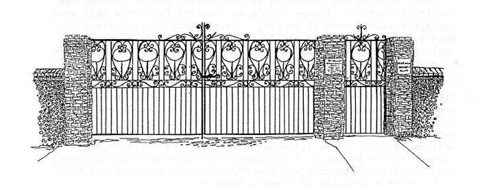 Arlebury Park Gates