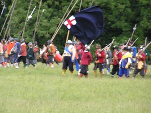 Civil War re-enactment 2004
